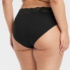 Women's Cotton Blend Bikini Underwear with Lace - Auden™ - 2 of 3