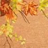 HomeRoots 24" X 36" Brown And Natural Fall Leaves Outdoor Coir Door Mat - 4 of 4