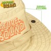 Nature Bound Explorer Safari Hat – Khaki, Sun Protection, Adjustable Strap 4+ - 3 of 4