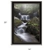 HomeRoots Ricketts Waterfall Black Framed Print Wall Art - 3 of 4