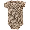 Hudson Baby Infant Girl Cotton Bodysuits, Modern Pink Safari - image 3 of 4