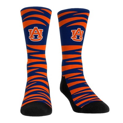 NCAA Auburn Tigers - Tiger Print Rock 'Em Socks (L-XL)