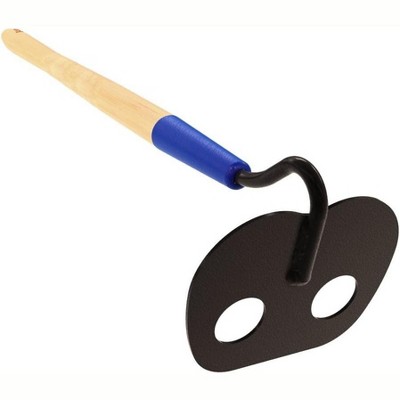 Bon Tool 11-462 Mortar Hoe - 6 1/2-inch - 21-inch Wood Handle