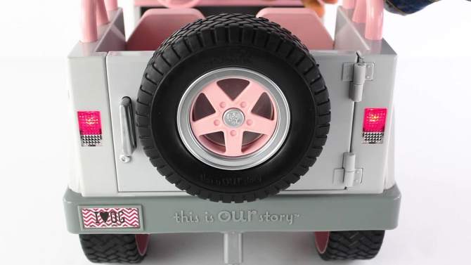 Our Generation Off Roader - 4x4 with Electronics - Gray, 2 of 10, play video