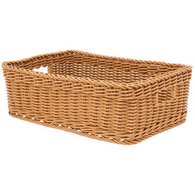 The Lakeside Collection Sienna Shallow Woven Baskets