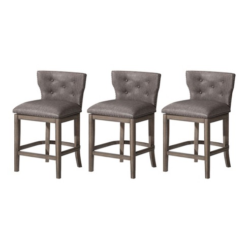 Maven Lane Hugo 26 Inch High Counter Height Barstool With Low Back In ...