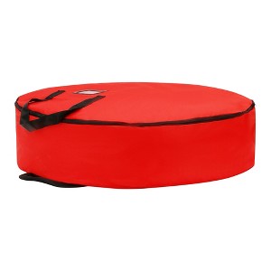 REGALWOVEN Christmas Foldable Round Storage Bags with Handles for Closet - 1 of 4