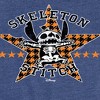 Girls' - Lilo and Stitch - Skeleton Stitch Fitted Short Sleeve Graphic T-Shirt - 2 of 4