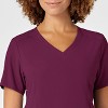 Wink RENEW Women's V-Neck Scrub Top, M. - 3 of 4