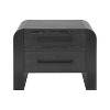 Christopher Knight Home Arleston 28.50" Modern Nightstand with 2 Drawers - 2 of 4