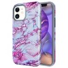 MyBat Fuse Series Case for Apple iPhone 12 mini (5.4) - Purple Marble - 2 of 4