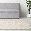 Washable Solid Machine Tufted Rug - Threshold™ - image 3 of 3