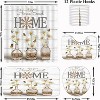 LunaLulinlk Home Sweet Bathroom Set with Shower Curtain - 4 of 4