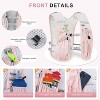 Hydration Running Vest, Lightweight Backpack Pack for Trail Running, Marathon, Hiking, Cycling - 3 of 4
