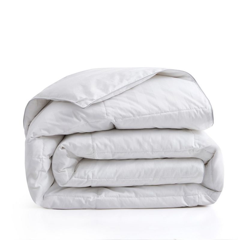 Peace Nest All-season 500 Thread Count Cotton White Goose Feather & Down Comforter Duvet Insert, 5 of 6