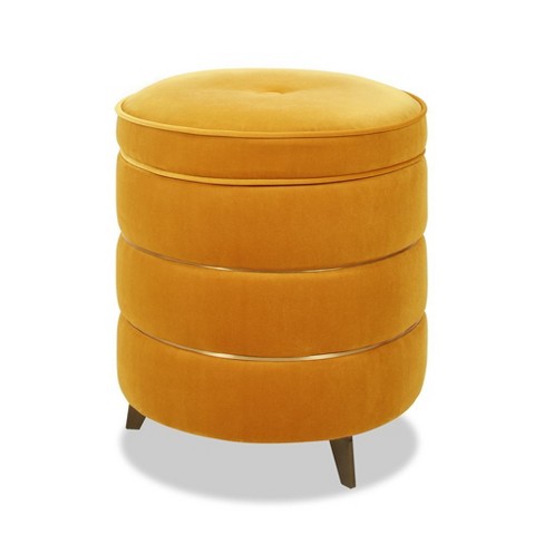 Yellow cheap ottoman target