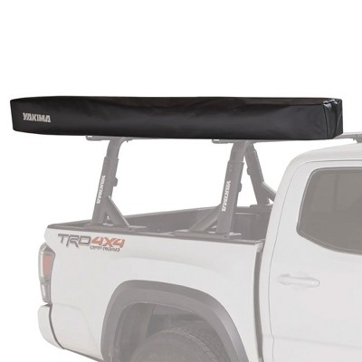 Yakima MajorShady 270 RH Vehicle Roof Mounted Awning Outdoor Rugged Vinyl Travel Cover 80 Square Feet Sun Protection Tent, Black