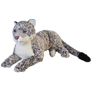 Wild Republic Cuddlekins Jumbo Snow Leopard Stuffed Animal, 30 Inches - 1 of 1