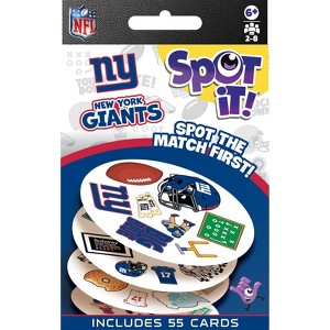 MasterPieces Officially Licensed NFL New York Giants Spot It Game for Kids and Adults - 1 of 4