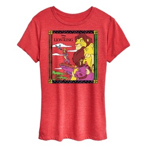 Women's - Disney - The Lion King Short Sleeve Graphic T-Shirt - 1 of 4