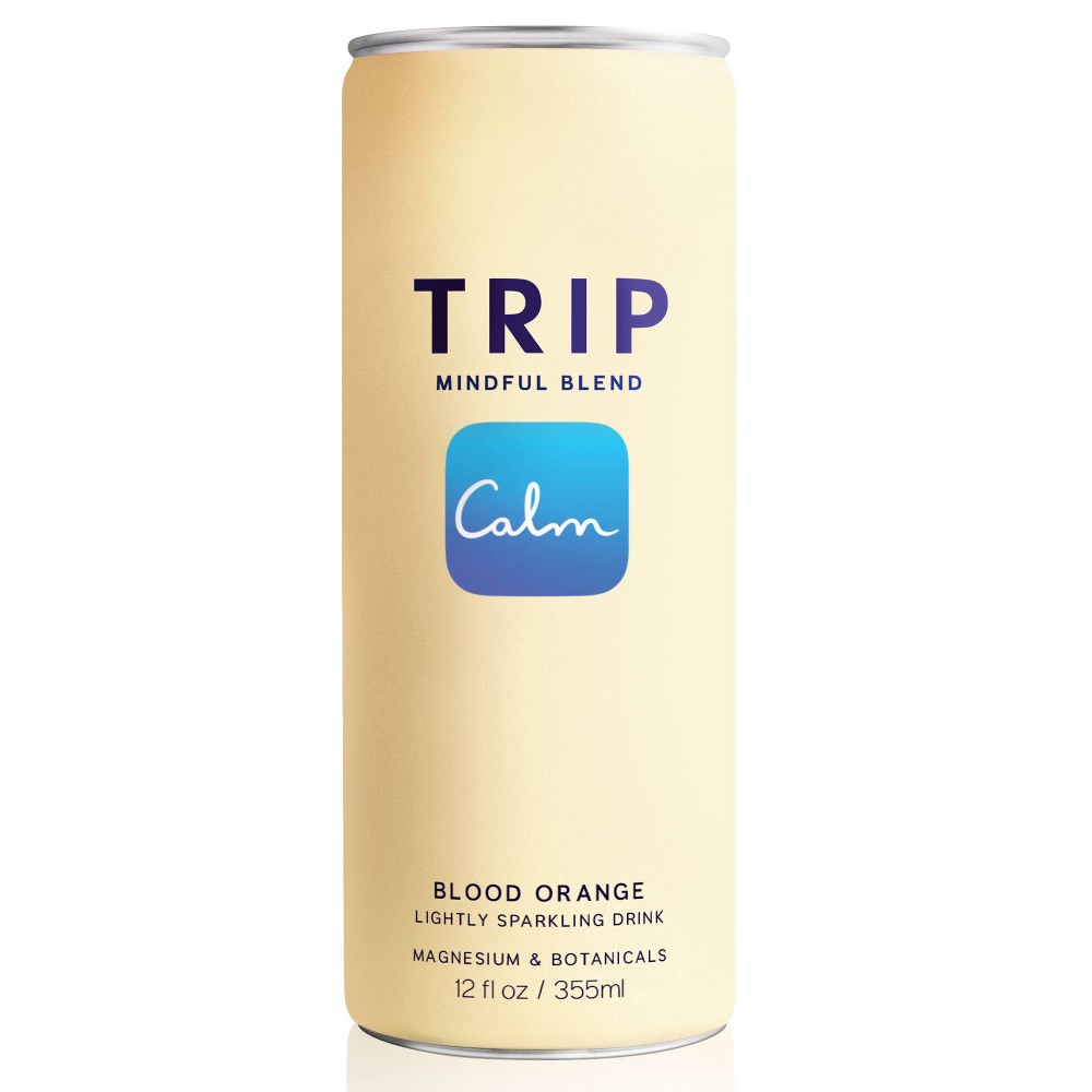 TRIP Mindful Blend Blood Orange Lightly Sparkling Botanicals - 12 fl oz Can
