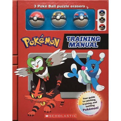 Pokémon Training Manual : Training Box With Poké Ball Erasers - by Simcha Whitehill (Paperback)