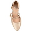 Journee Collection Womens Isadorah Mary Jane Mid Block Heel Square Toe Pumps - 4 of 4