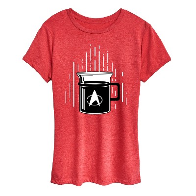 Women's - Star Trek - Tea Earl Grey Hot Short Sleeve Graphic T-Shirt