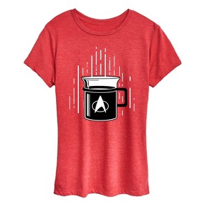 Women's - Star Trek - Tea Earl Grey Hot Short Sleeve Graphic T-Shirt - 1 of 4