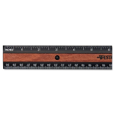 Westcott KleenEarth Recycled Plastic Ruler With Microban Protection 12" 14077