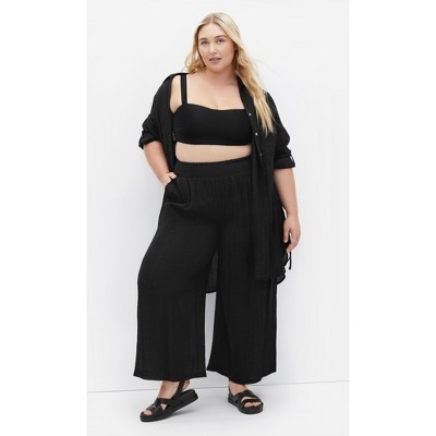 Women's Plus Size Maci Shirt - black | CITY CHIC