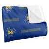 Mcneese State University Logo Pattern Silky 50x60 Blanket, 1 Sided - 3 of 4