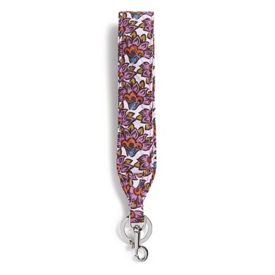 Vera Bradley Women's Outlet Cotton Wide Wristlet Strap