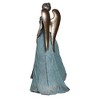 Roman 19.75" Angel and Bird Statue Outdoor Garden Statue Bronze - 4 of 4