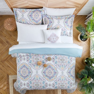 Modern Threads 8-pc Castell Reversible Printed Comforter Bedding Set, Cal King — фото 2