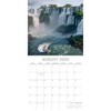 2026 Square Wall Calendar, Waterfalls, 16-Month Natural World Theme with 180 Reminder Stickers (12x12 In) - 3 of 4