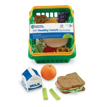 Learning Resources - Pretend and Play Healthy Lunch Set, Ages 3+