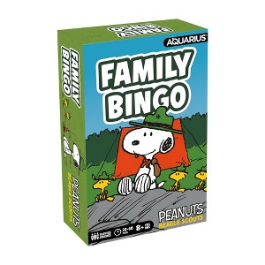 Aquarius Puzzles Peanuts Beagle Scouts Family Bingo - 1 of 3