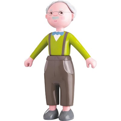 HABA Little Friends Grandpa Kurt - 4.5" Dollhouse Toy Figure