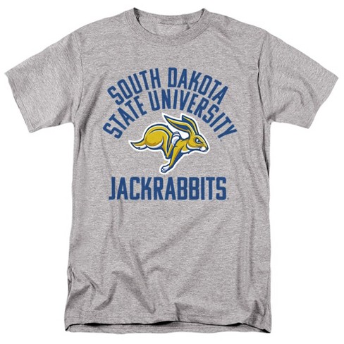 South Dakota State University Official Jackrabbits Logo Adult T-Shirt, Athletic Heather - image 1 of 4