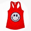 Simply Sage Market S.W.Smiley Patriotic Stars Racerback Tank - 2 of 3