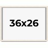 PosterPalooza | Barnwood Shadow Box White Picture Frame - UV Acrylic, Backing Board, Hanging Hardware - 2 of 4