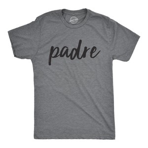 Mens Padre T Shirt Awesome Fathers Day Tee For Dad Great Gift - Crazy Dog Men's T Shirt - 1 of 4