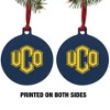 Central Oklahoma Primary Logo Aluminum Holiday Christmas Tree Ornament - 2 of 4