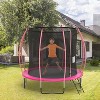 FDW 8/10/12/14FT Trampoline with Enclosure Net Outdoor Jump Rectangle Trampoline - ASTM Approved-Combo Bounce Exercise Trampoline - 2 of 4