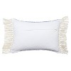 16"x24" Oversized Indoor & Outdoor Vibe by Iker Chevron Lumbar Throw Pillow Cover - Jaipur Living - 2 of 4