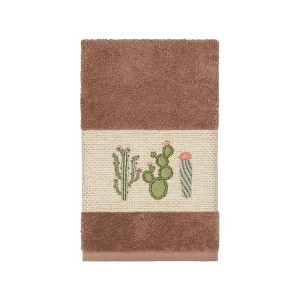 Linum Home Textiles 100% Turkish Cotton MILA Embellished Towel Set - 1 of 1