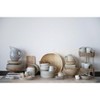 Storied Home Neutral Reactive Glaze Stoneware Pitcher - 3 of 4