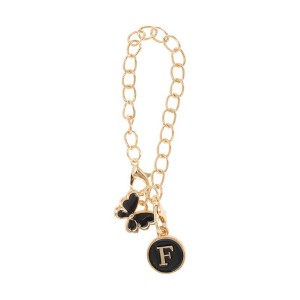 Unique Bargains Butterfly Heart Cup Chain Charm Water Cup Pendant 1 Pc - 1 of 4