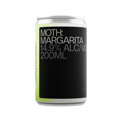MOTH Drinks Margarita Tequila - 4pk/200ml Can